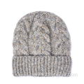 Warm Winter Hats Acrylic Knit Cuff Beanie Cap